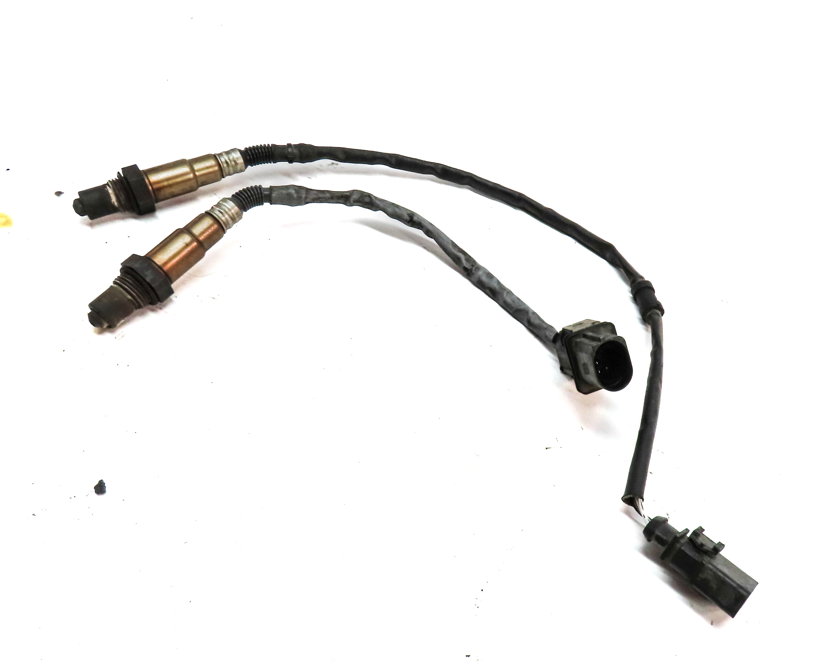 2016 AUDI A4 (B8 8K) 2.0L (CAED) ENGINE OXYGEN O2 LAMBDA PROBE SENSOR WIRE SET/2 — exact item pictured